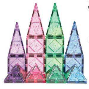 Createon Crayola Glitter Magnetic Tiles 40 PC set